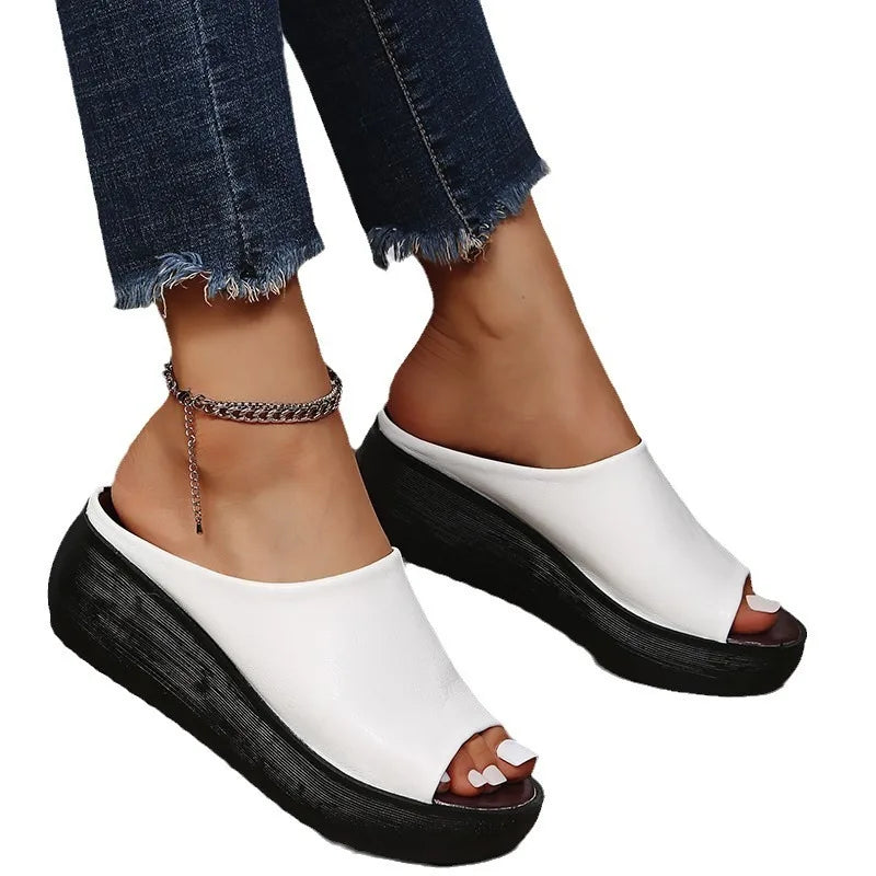 Plus Size 35-44 Leather Shoes for Women