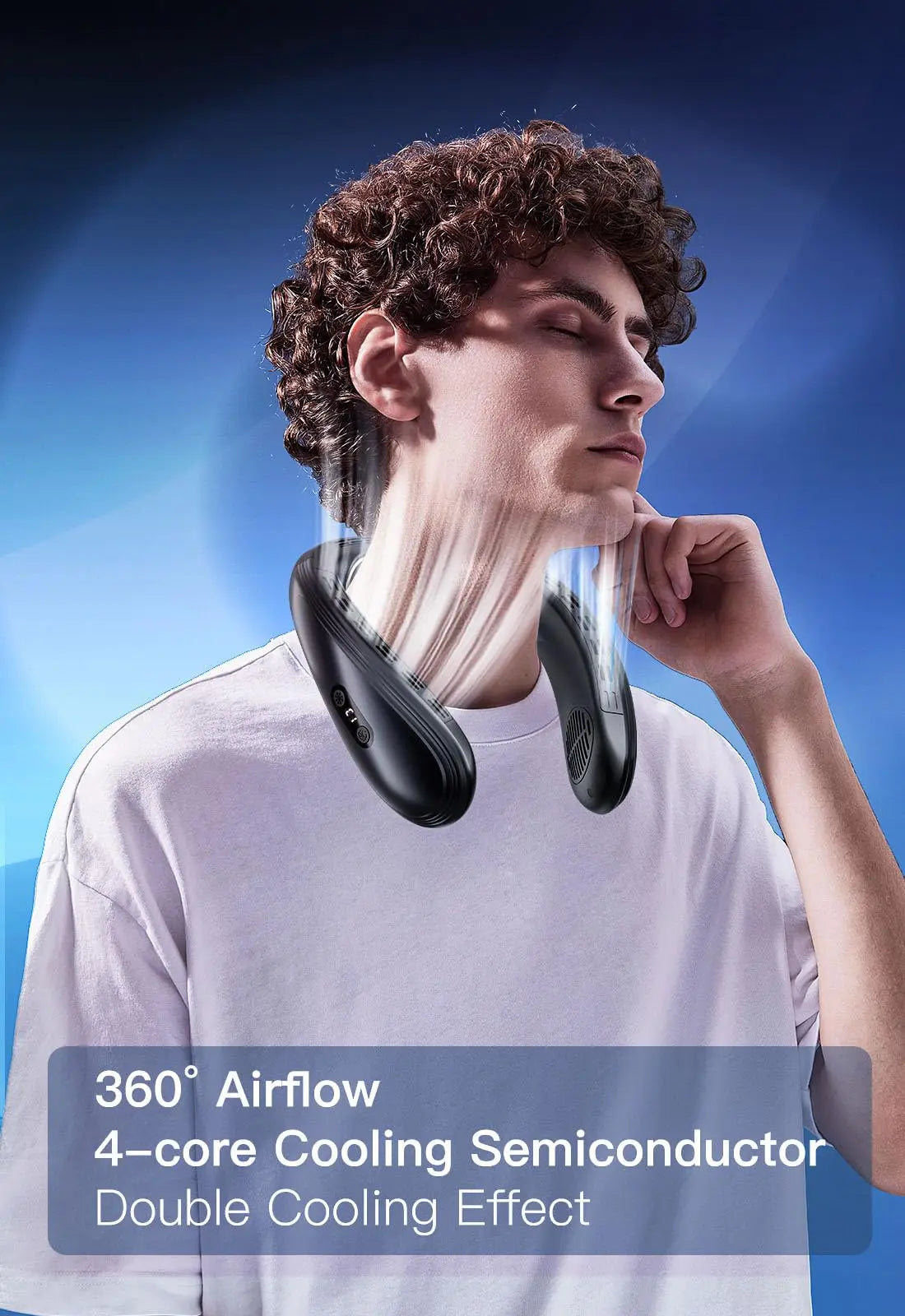 Powerful  Rechargeable Cooling  Neck Air Conditioner