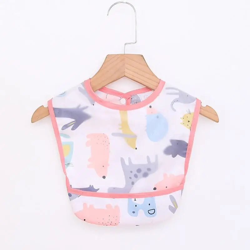 Baby & Toddler Waterproof Feeding Bib Apron  (long sleeves)