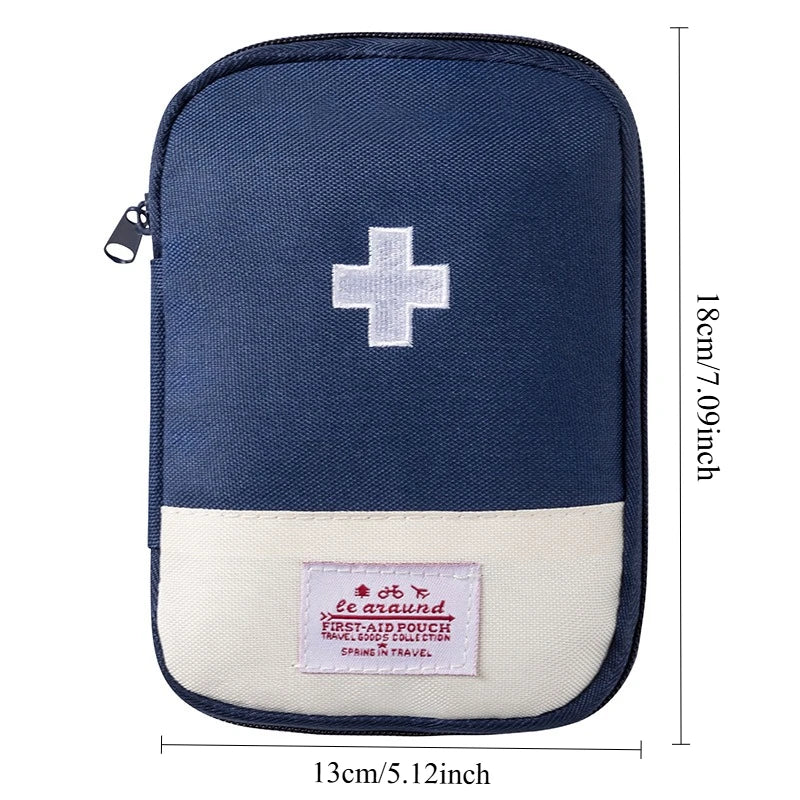 Portable First Aid Kit Essential for Business Trips (EMPTY!)