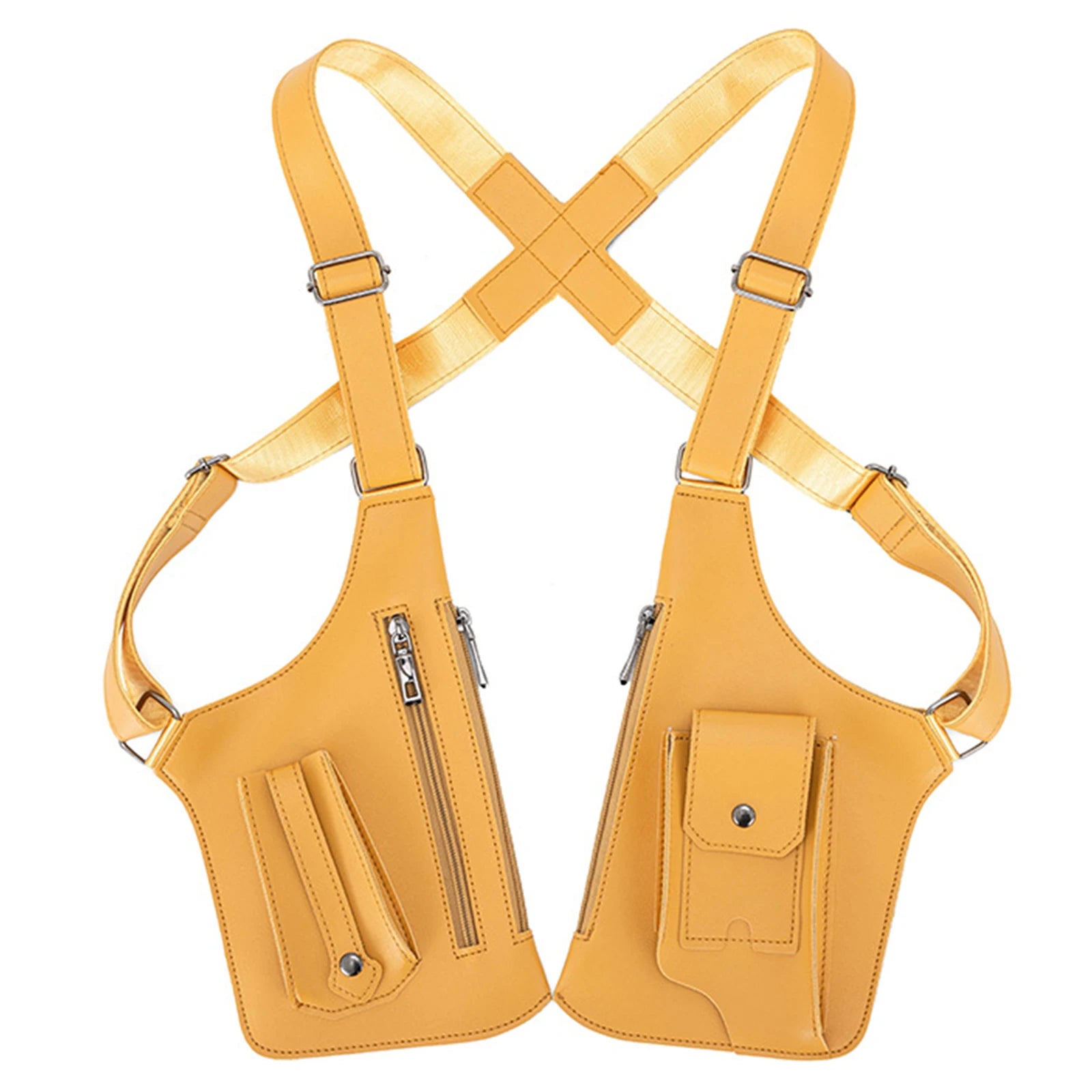 PU Leather Double Shoulder Armpit Bag Anti Pickpockets. hajj