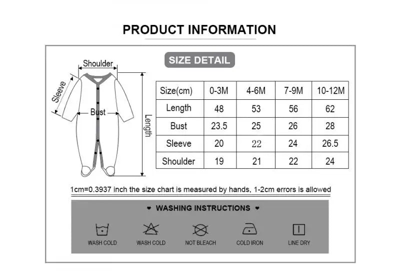 23 Pieces Newborn Jumpsuit+Hat+Gloves+Socks 100%Cotton Baby Gift