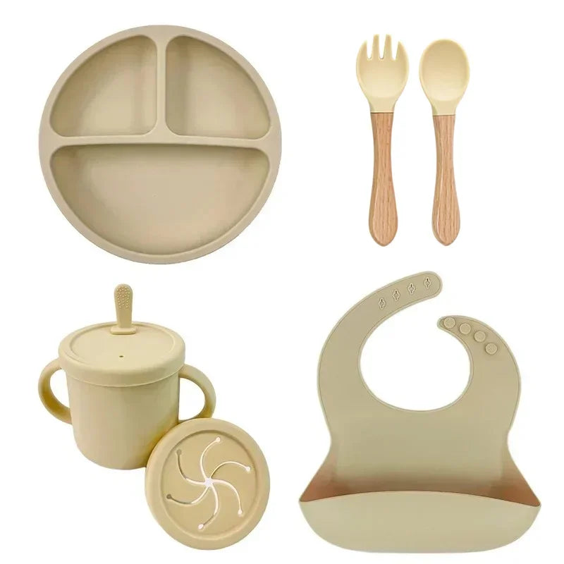 Food Grade Silicone Baby  Bowl Set