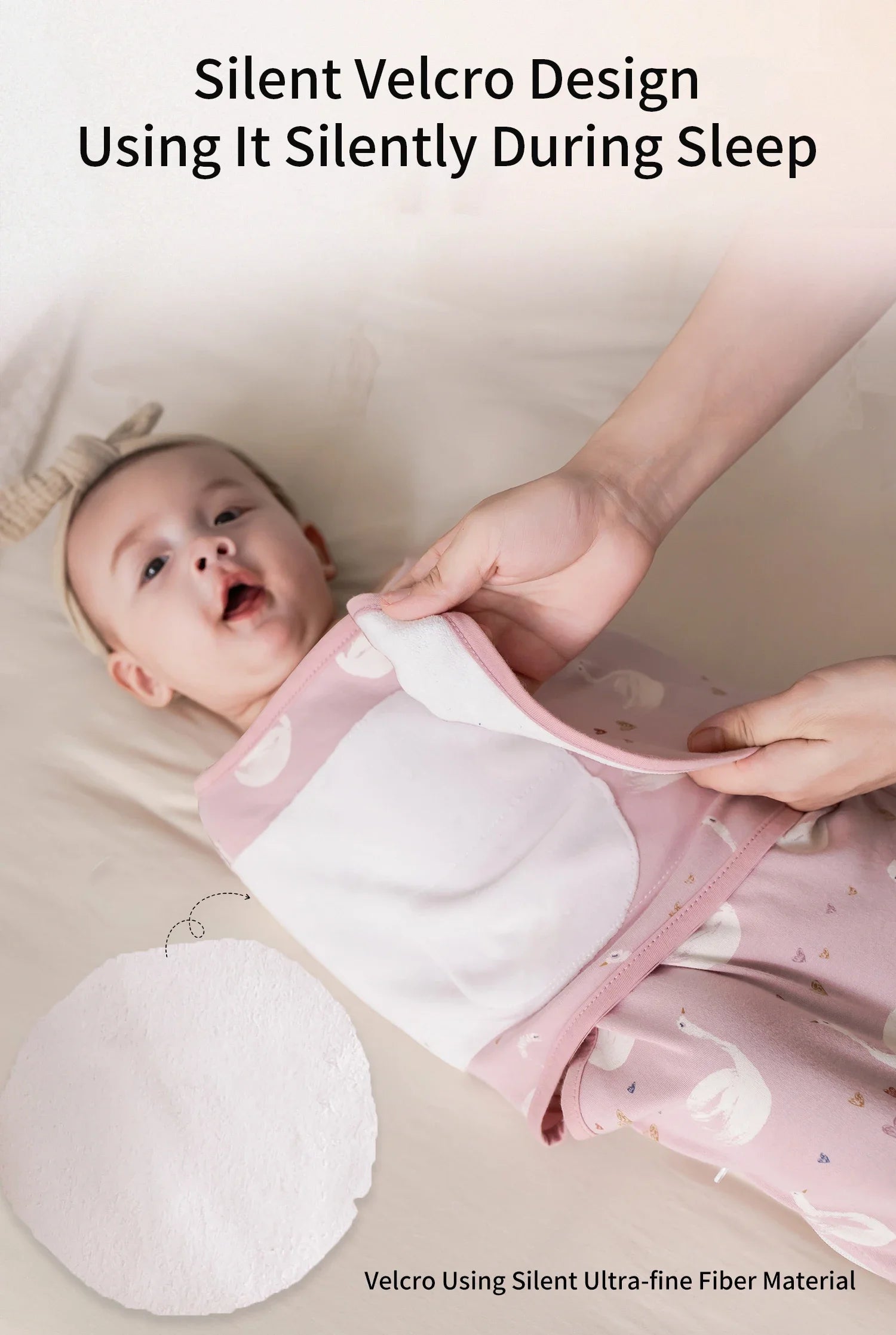INSULAR Baby Cotton Swaddling Cloth.