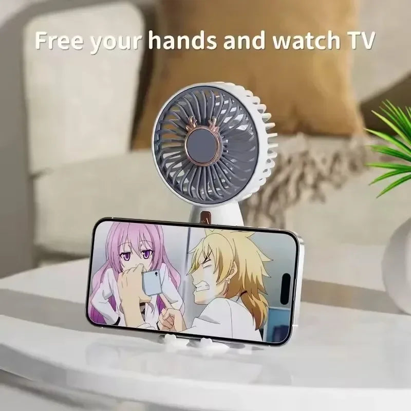 Handheld Fan Mini Portable Rechargeable USB Fan