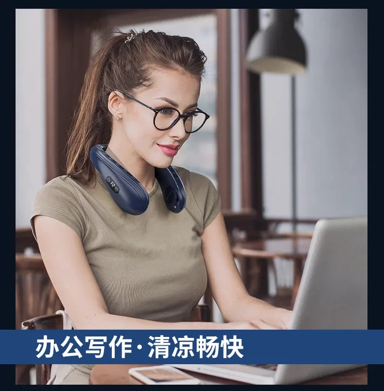 Powerful  Rechargeable Cooling  Neck Air Conditioner