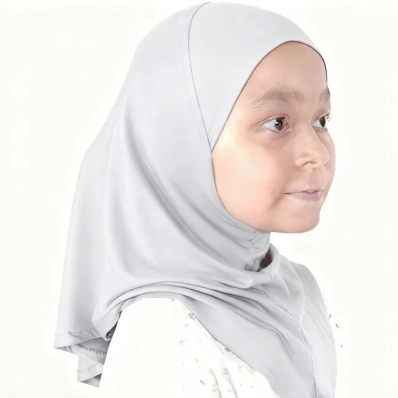 Girls Practical Hijab for 2 to 6 years old