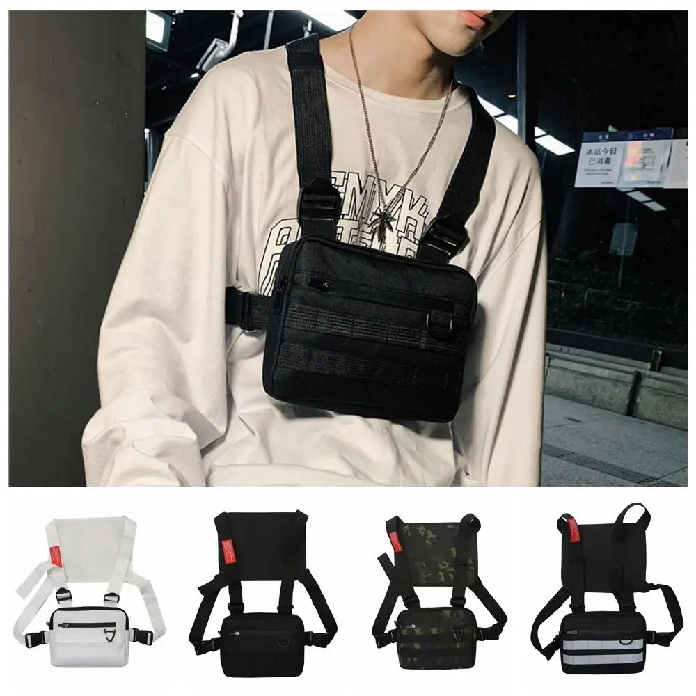 Secured Water Resistant Front Chest bag Pack