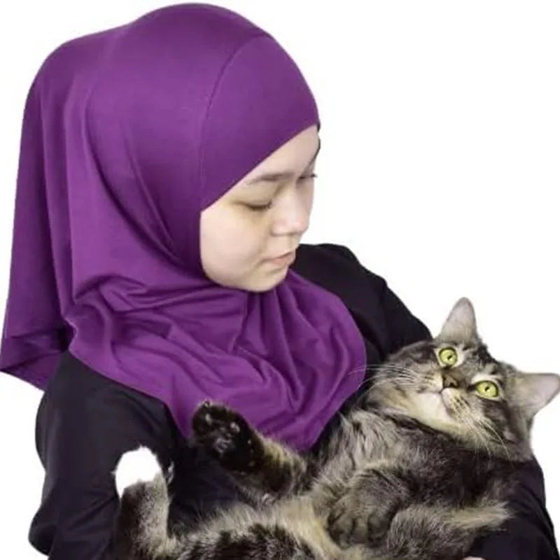 Girls Practical Hijab for 2 to 6 years old