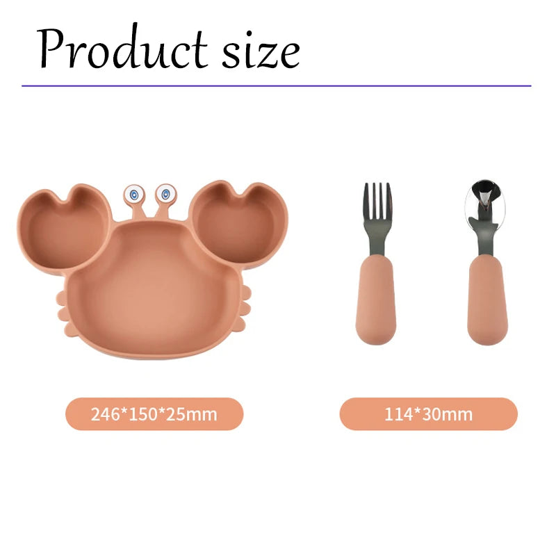 Baby Safe Silicone Dining set