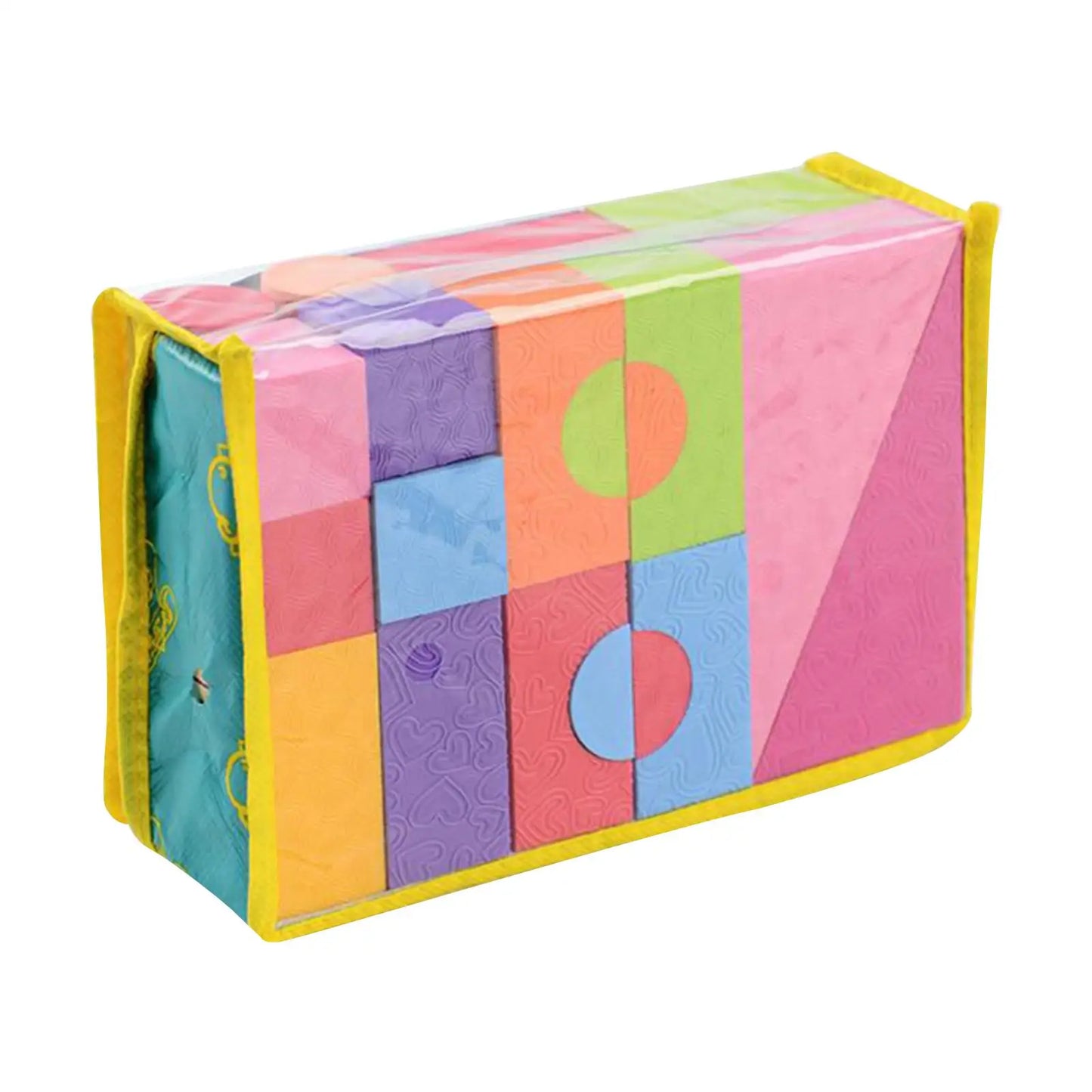 25 Pieces of 3.5cm Thick Soft Foam Building Blocks Stackable