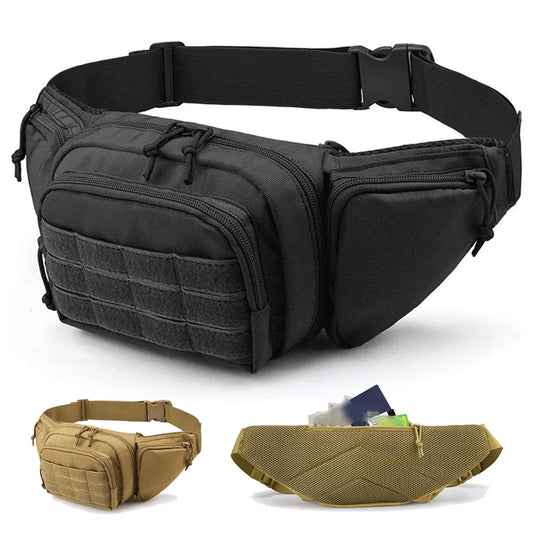Tactical Military Men Waist Fanny Pack