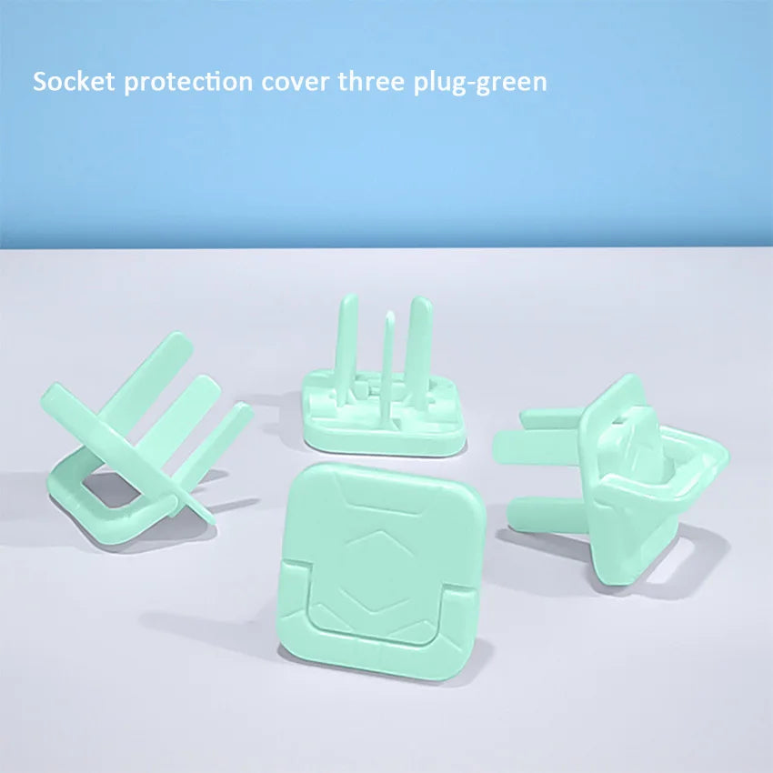 Two-pin Socket Holes Baby Anti-electric Shock Protection Cover