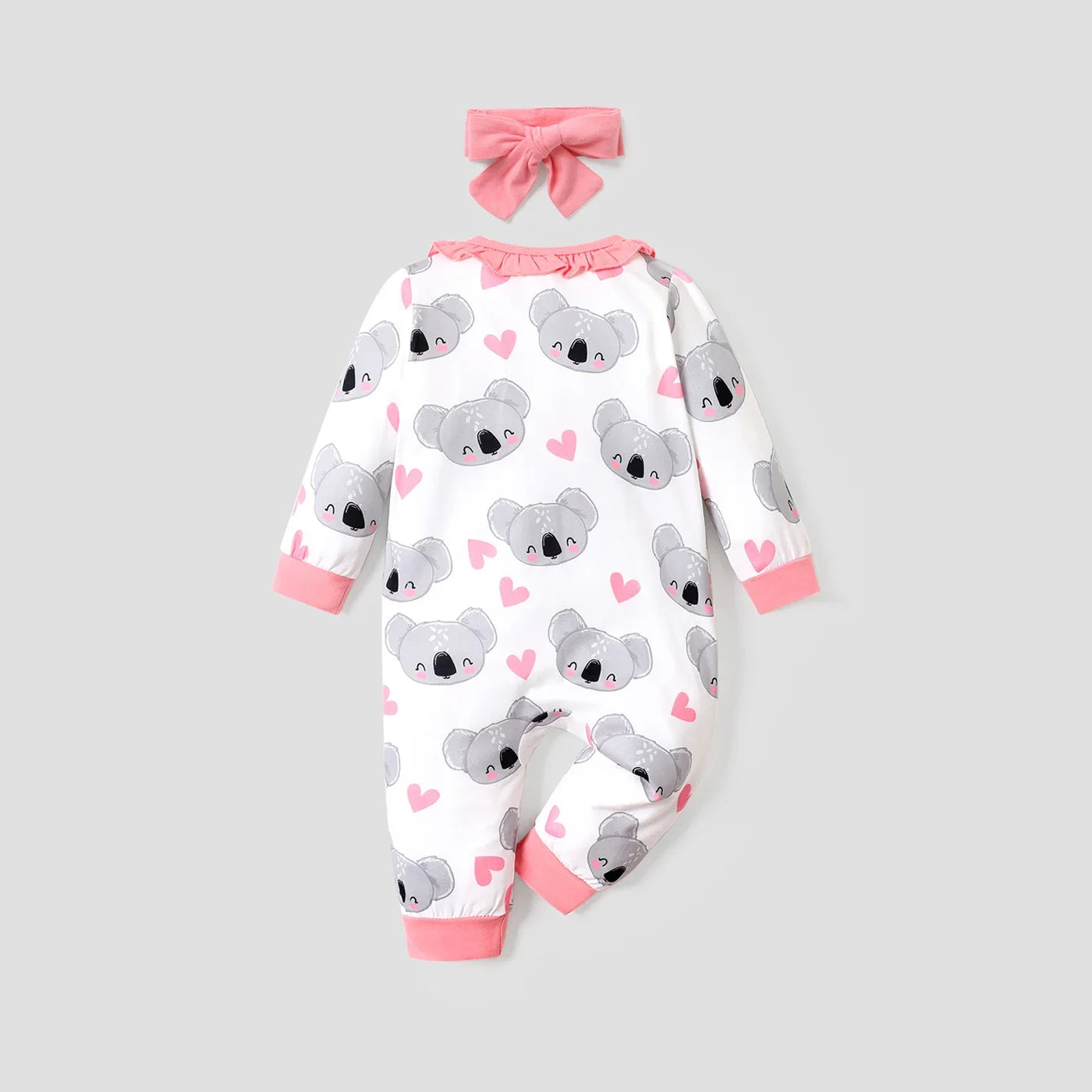 Snap-up Baby Jumpsuit Soft and Comfortable