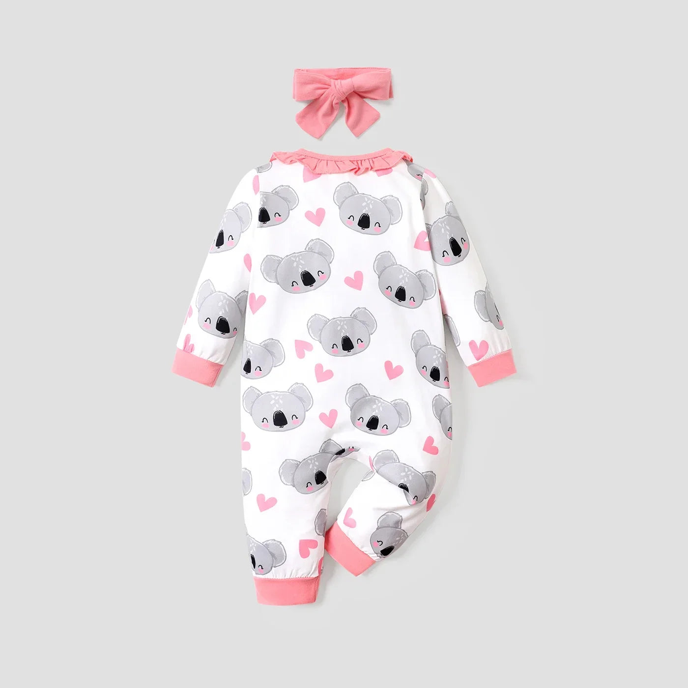 Snap-up Baby Jumpsuit Soft and Comfortable