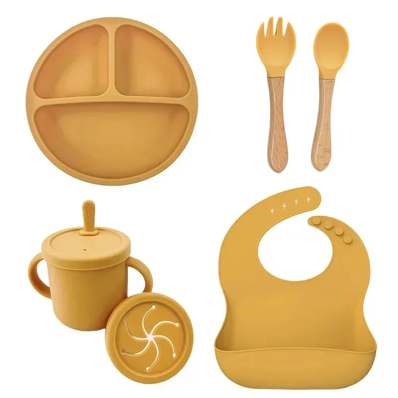 Food Grade Silicone Baby  Bowl Set