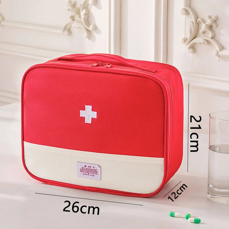 Portable First Aid Kit Essential for Business Trips (EMPTY!)