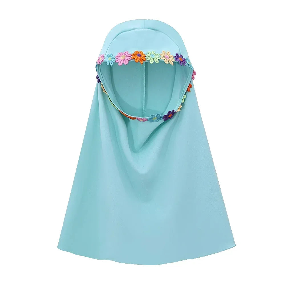 Girls Hijab Abaya 2 Piece Eid Sets