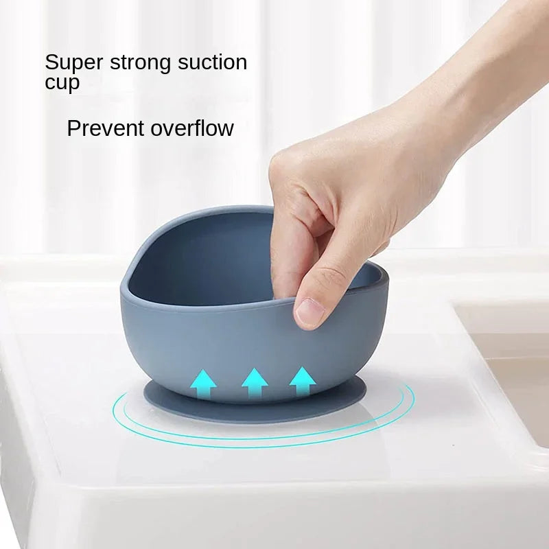 Food Grade Silicone Baby  Bowl Set