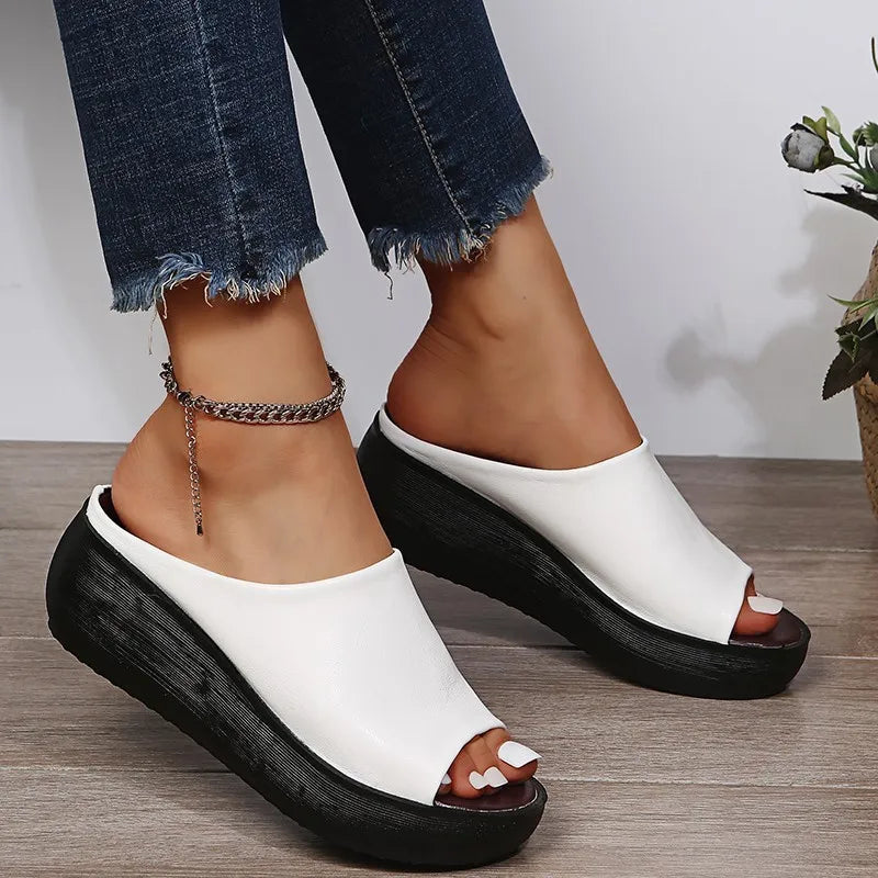 Plus Size 35-44 Leather Shoes for Women