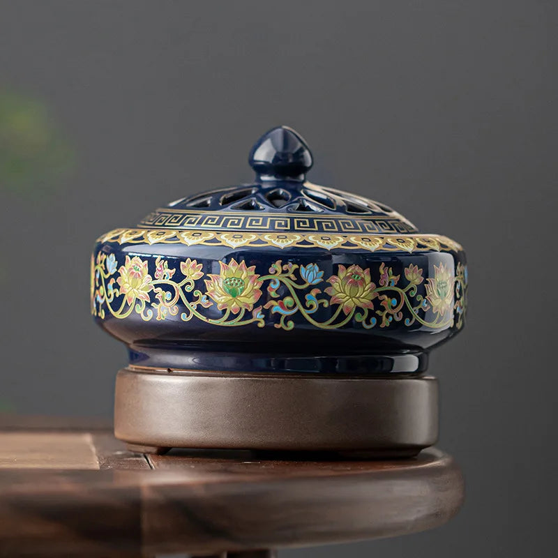Enamel Electronic Aromatherapy Oven Incense
