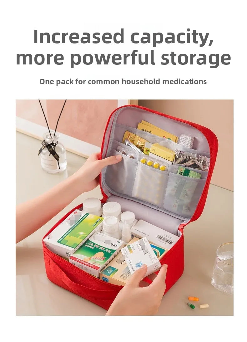 Portable First Aid Kit Essential for Business Trips (EMPTY!)