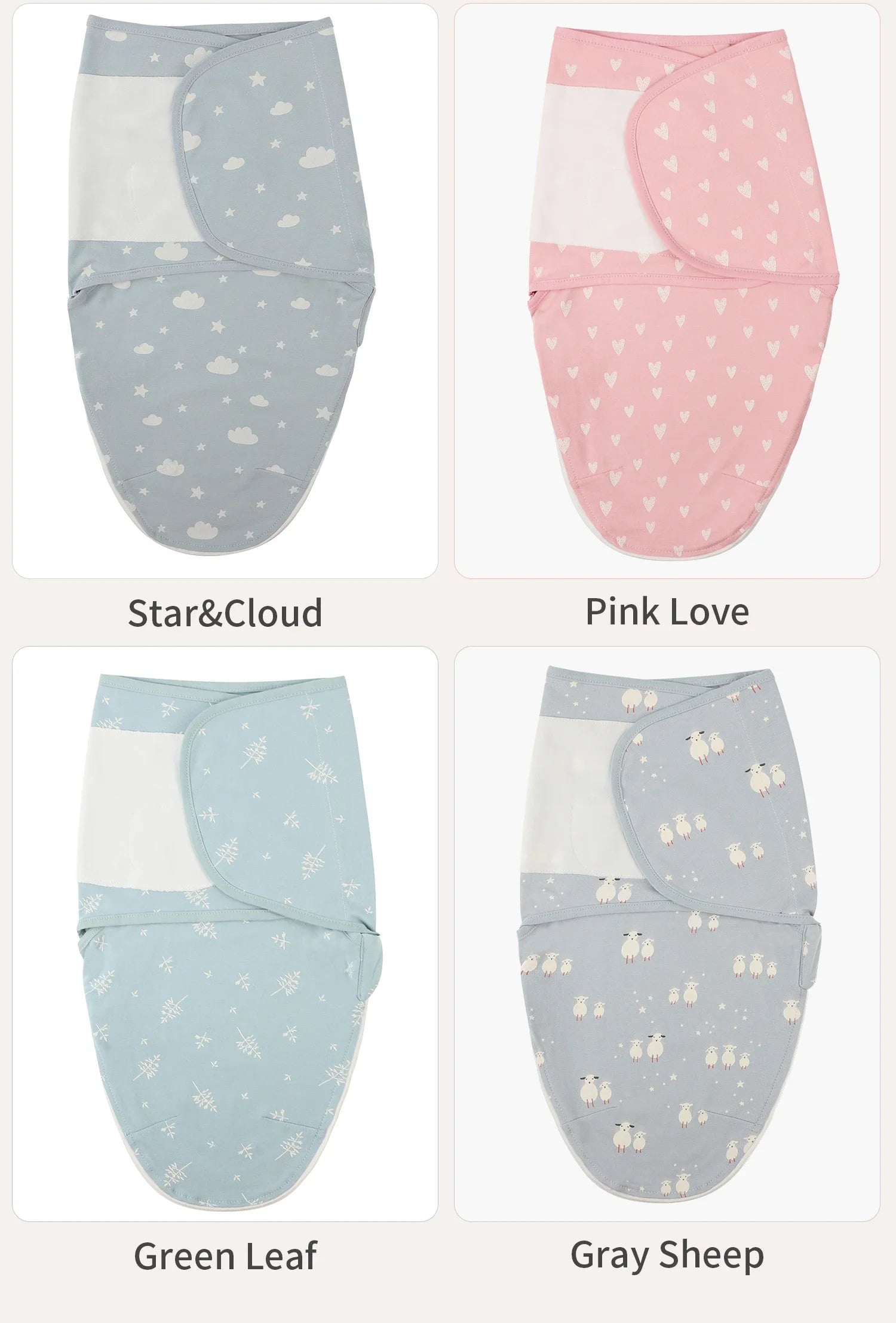 INSULAR Baby Cotton Swaddling Cloth.