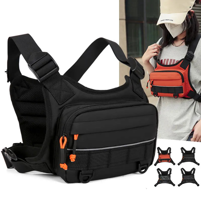 Secured Front Chest Bag for men & women