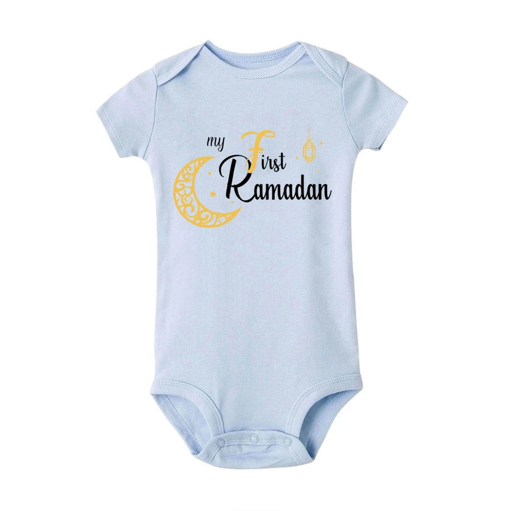 My First Eid Ramadan Baby Romper Jumpsuit