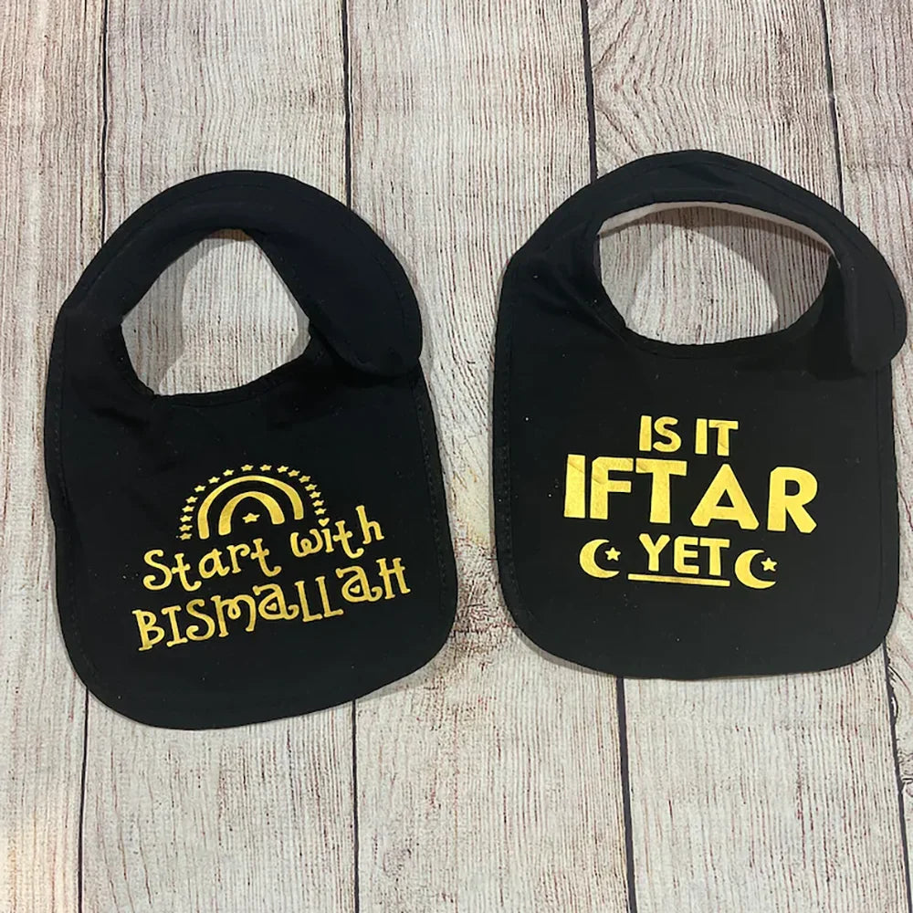 Start with Bismillah Baby Bib (Gift)