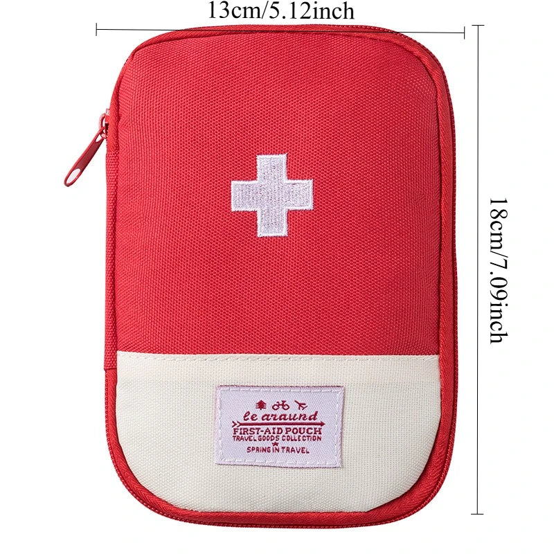 Portable First Aid Kit Essential for Business Trips (EMPTY!)
