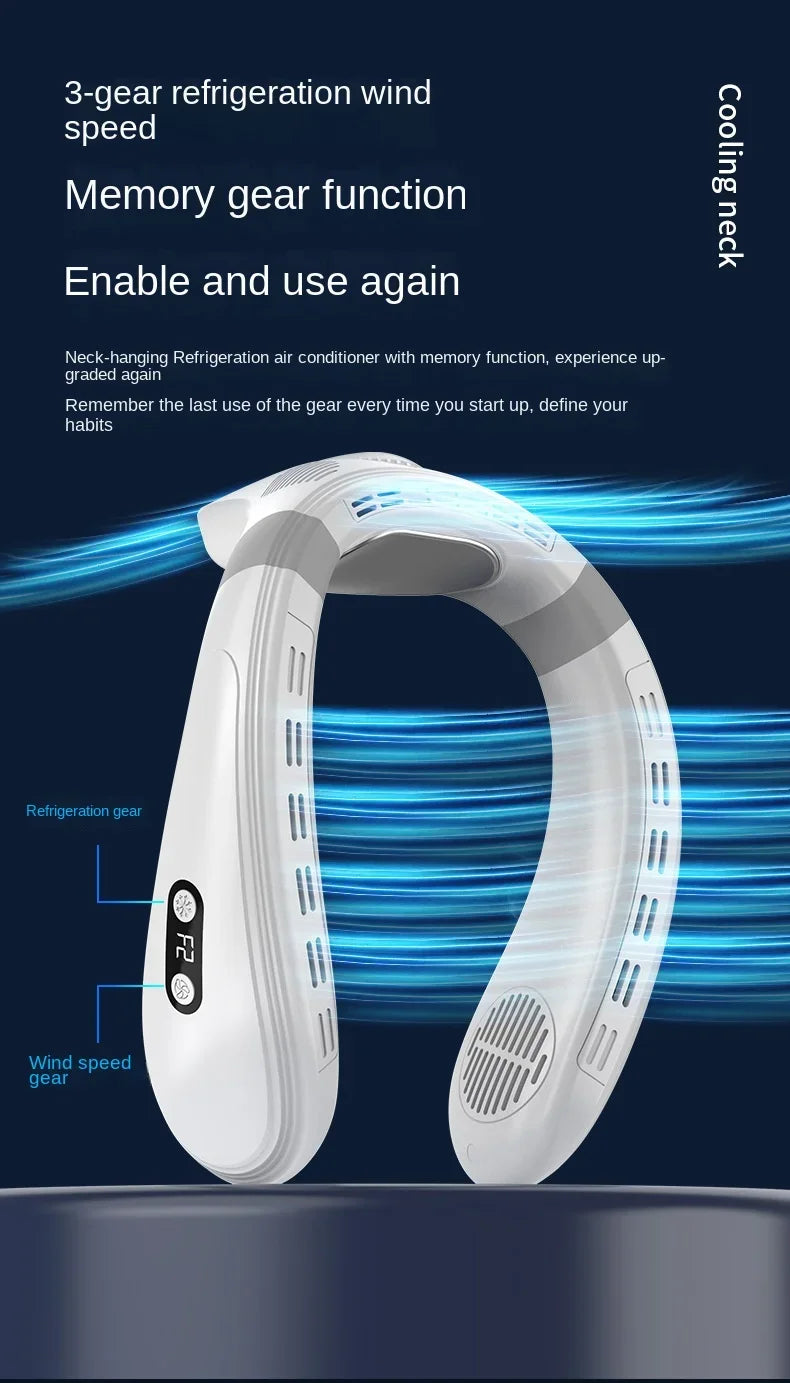Powerful  Rechargeable Cooling  Neck Air Conditioner
