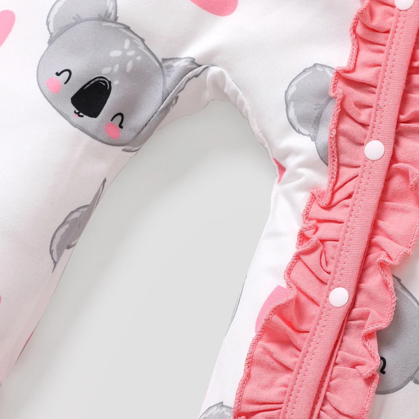 Snap-up Baby Jumpsuit Soft and Comfortable