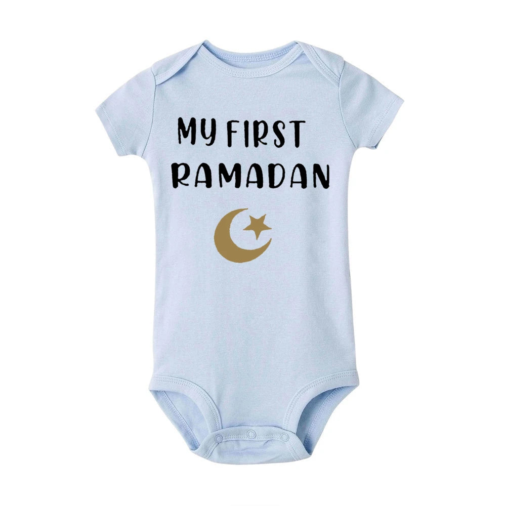 My First Eid Ramadan Baby Romper Jumpsuit