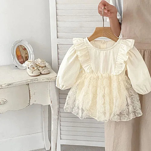 Autumn 0-24Months Girls Jumpsuit