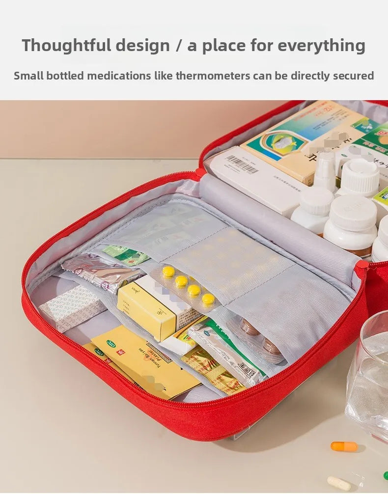 Portable First Aid Kit Essential for Business Trips (EMPTY!)