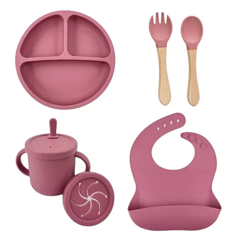 Food Grade Silicone Baby  Bowl Set