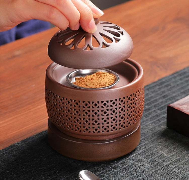 Enamel Electronic Aromatherapy Oven Incense