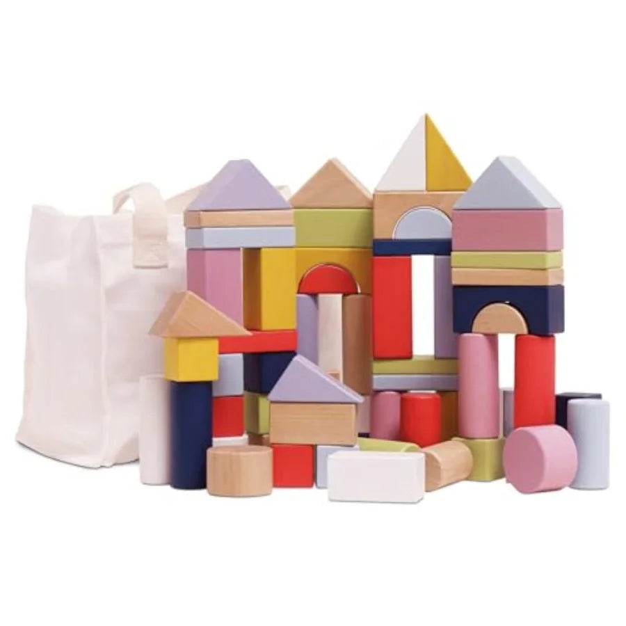 Development building stackable quality woodToy - Suitable for 12 Months +