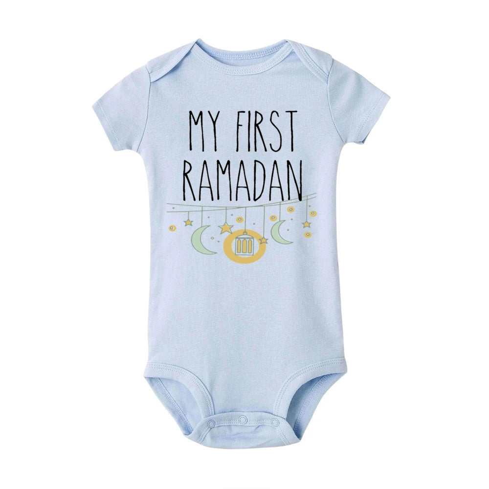 My First Eid Ramadan Baby Romper Jumpsuit