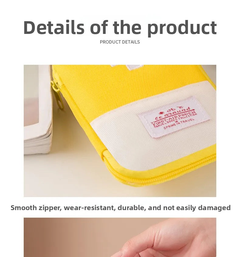 Portable First Aid Kit Essential for Business Trips (EMPTY!)