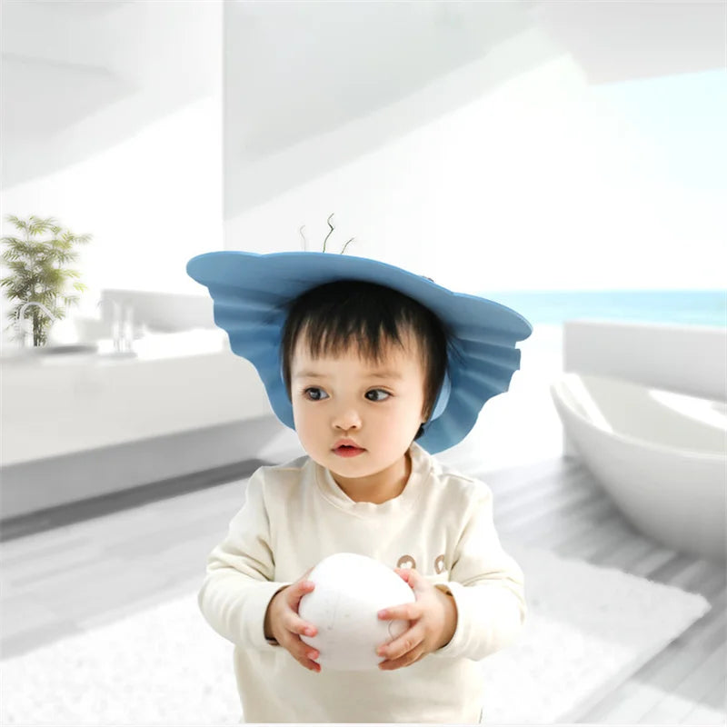 Soft Baby Shower Cap
