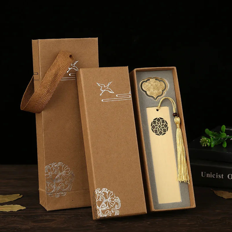 Metal Brass Engraved Classical Gifts Tassel Design