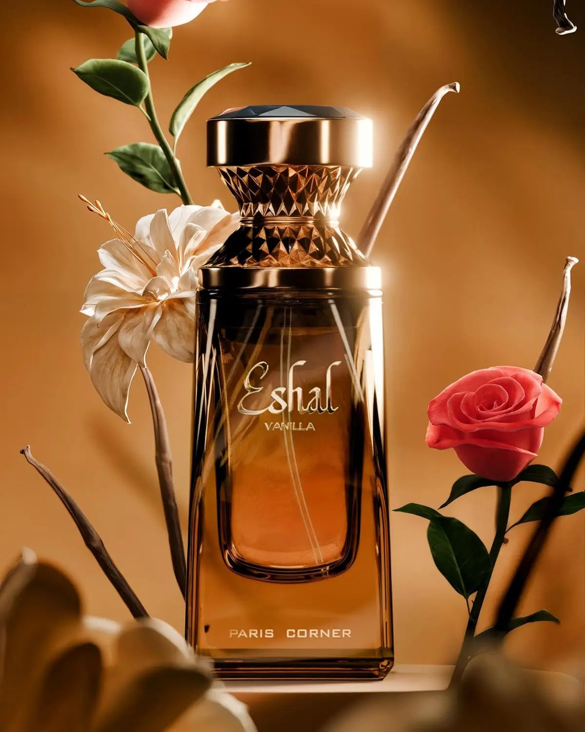 Paris Corner Eshal Vanilla EDP 3.4 Fl Oz Perfume for Women.
