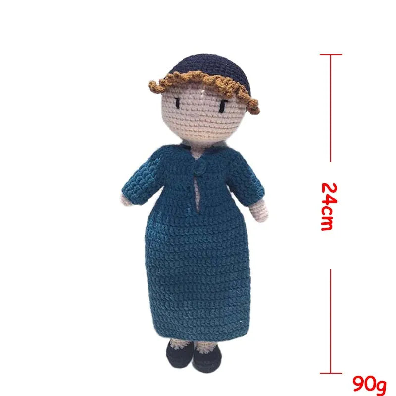 Knitted Islamic Toys Crochet Dolls (gifts) with Hijab for our baby Girls