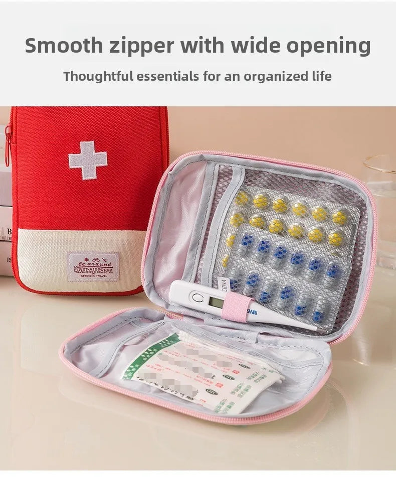 Portable First Aid Kit Essential for Business Trips (EMPTY!)