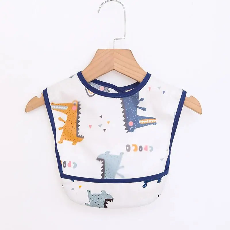 Baby & Toddler Waterproof Feeding Bib Apron  (long sleeves)