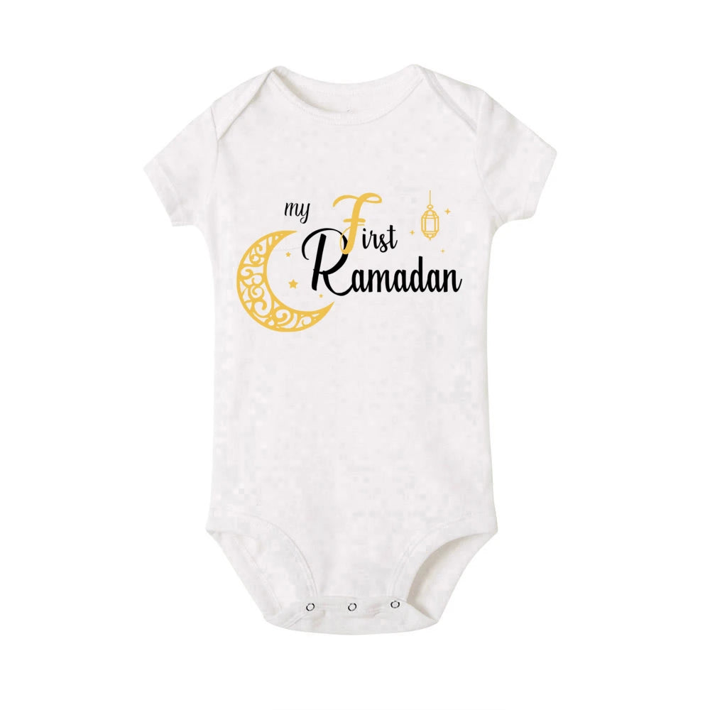 My First Eid Ramadan Baby Romper Jumpsuit