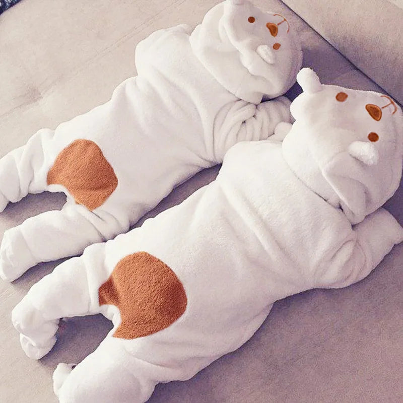 Baby Clothes for Newborn Foot-wrapped Onesie