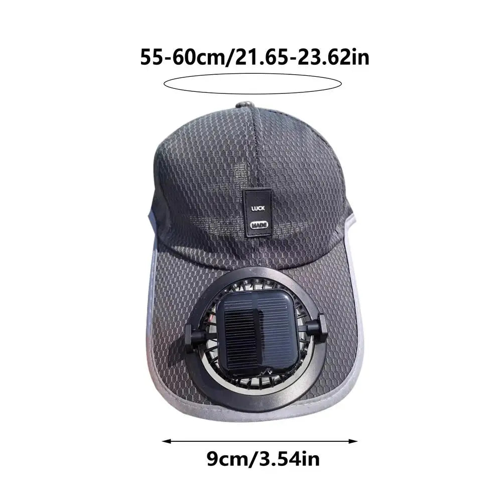 Men & Women Fan  rechargeable solar Fan